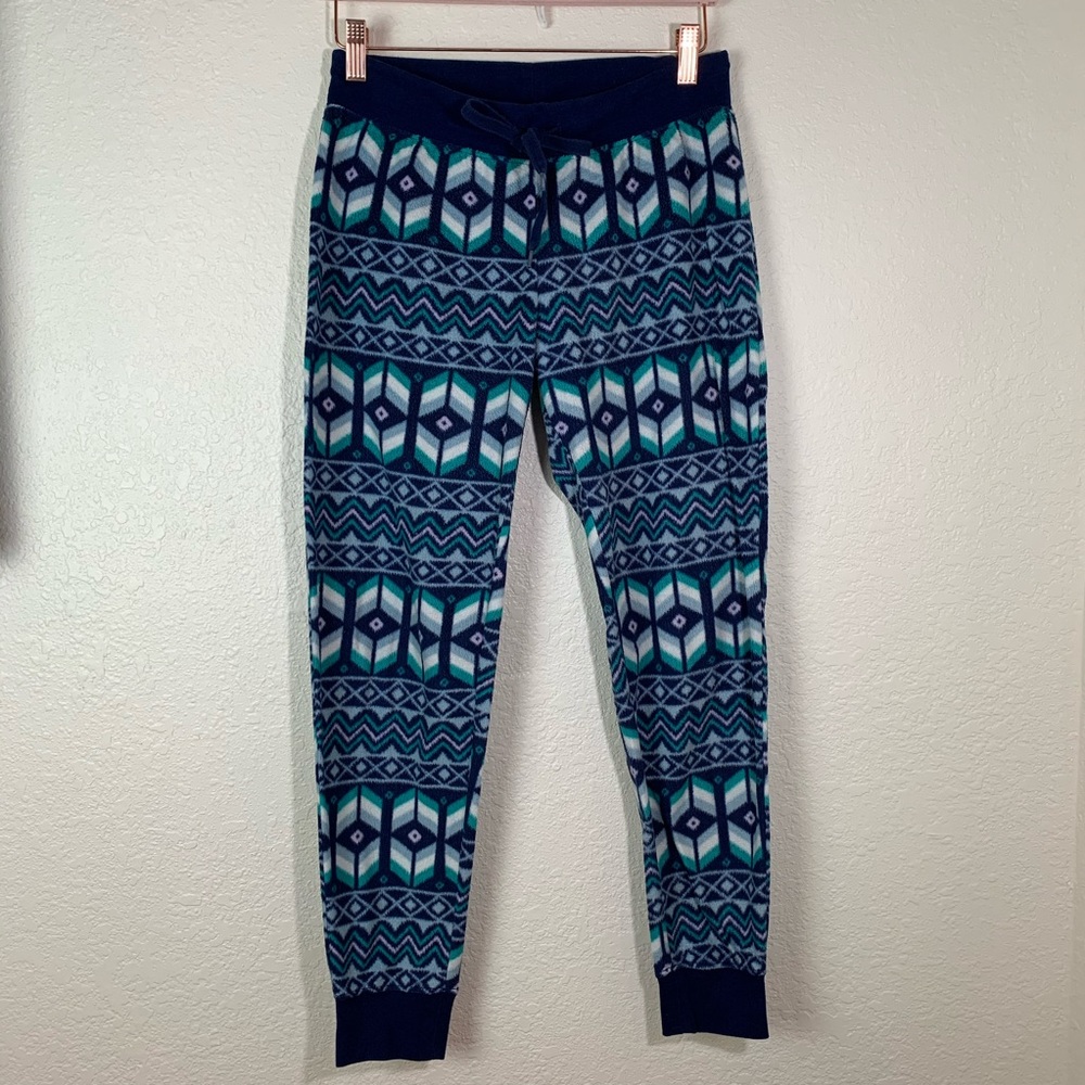 Aeropostale Patterned fleece joggers Size M